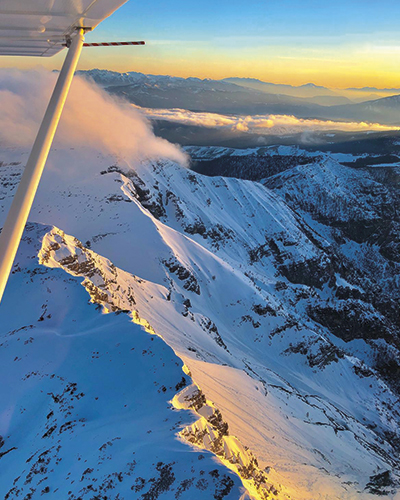 monti innevati