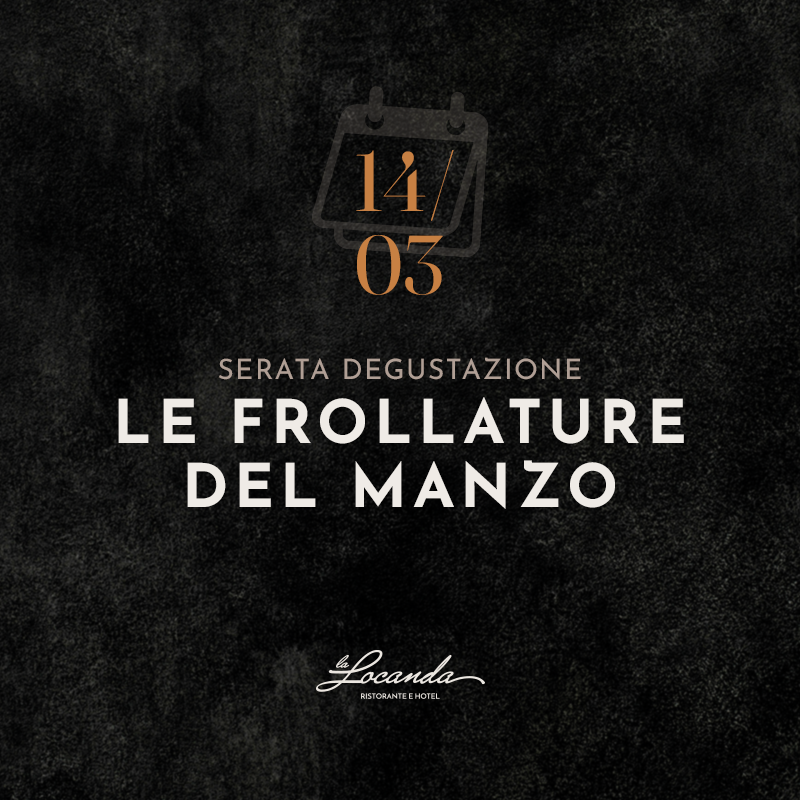 serata degustazione le frollature del manzo 14 marzo