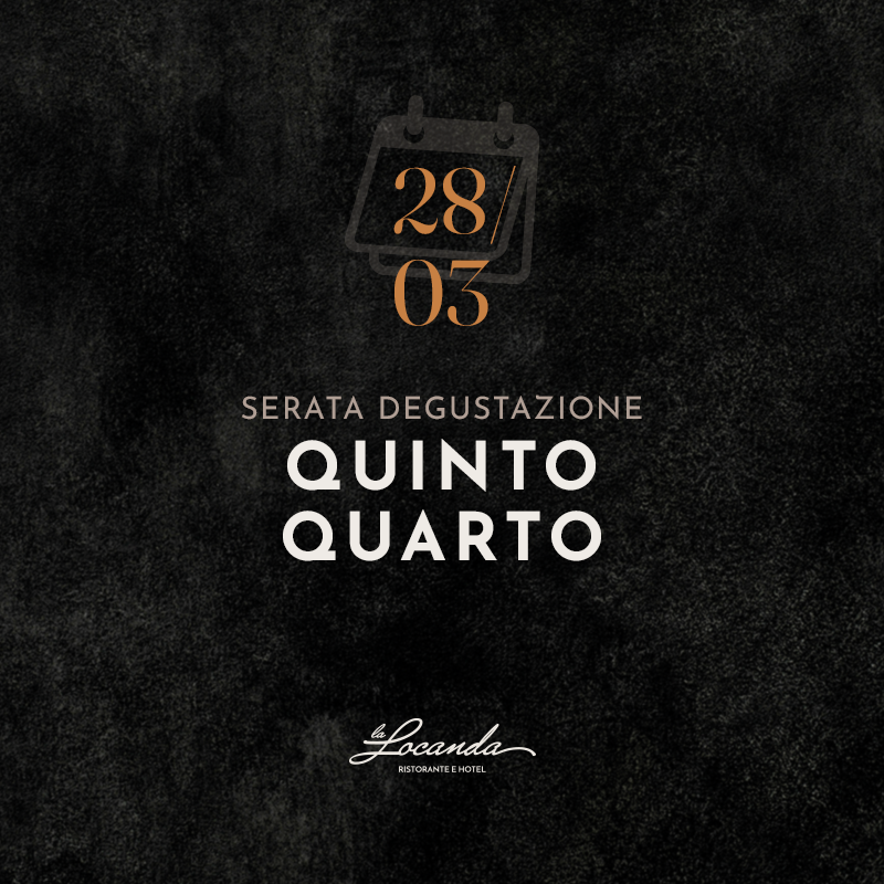 serata degustazione quinto quarto 14 marzo